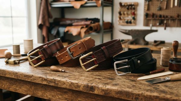 Découvrez les ceintures en cuir de qualité supérieure